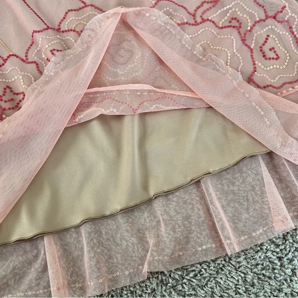 {BCBG} Beaded Shirt and Skirt Matching Set - Picture 13 of 16